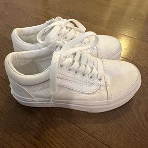 White Kids Vans